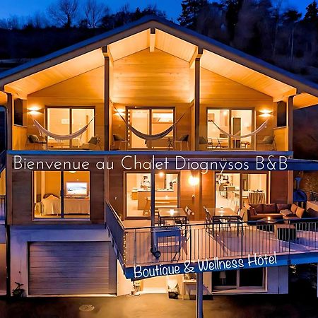 Chalet Diognysos B&B, Boutique Hotel & Wellness Crans-Montana Esterno foto