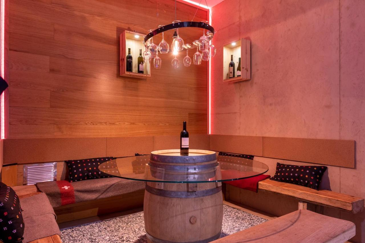 Chalet Diognysos B&B, Boutique Hotel & Wellness Crans-Montana Esterno foto