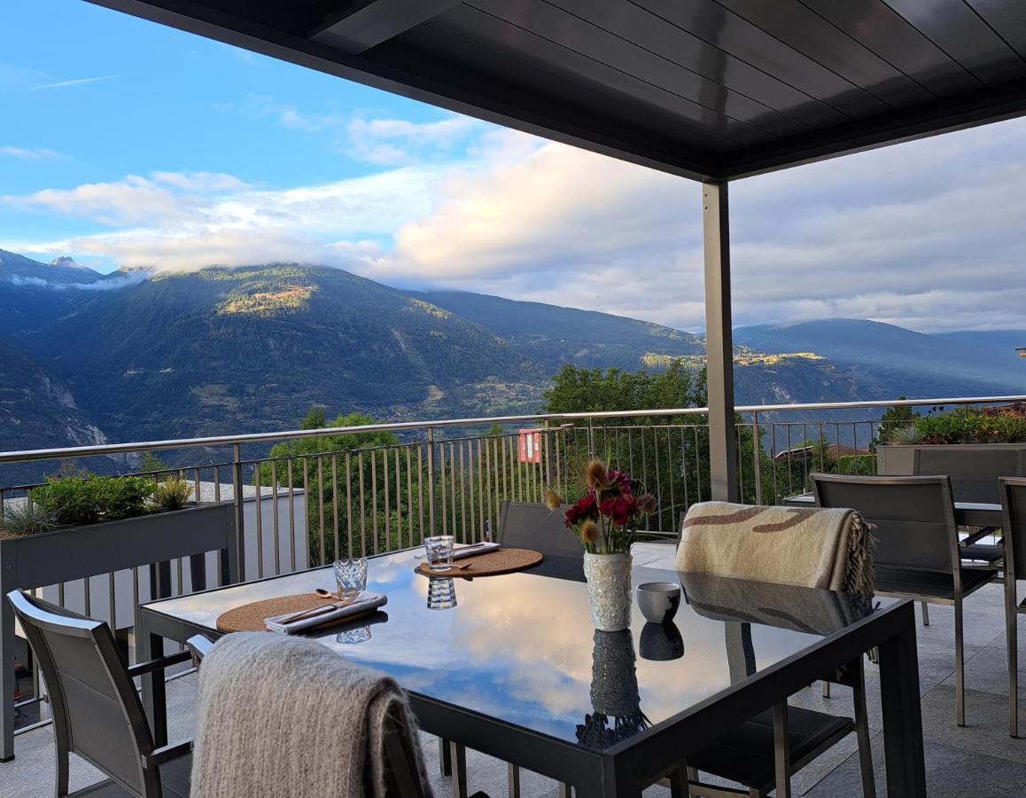 Chalet Diognysos B&B, Boutique Hotel & Wellness Crans-Montana Esterno foto