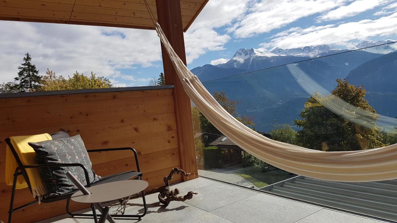 Chalet Diognysos B&B, Boutique Hotel & Wellness Crans-Montana Esterno foto