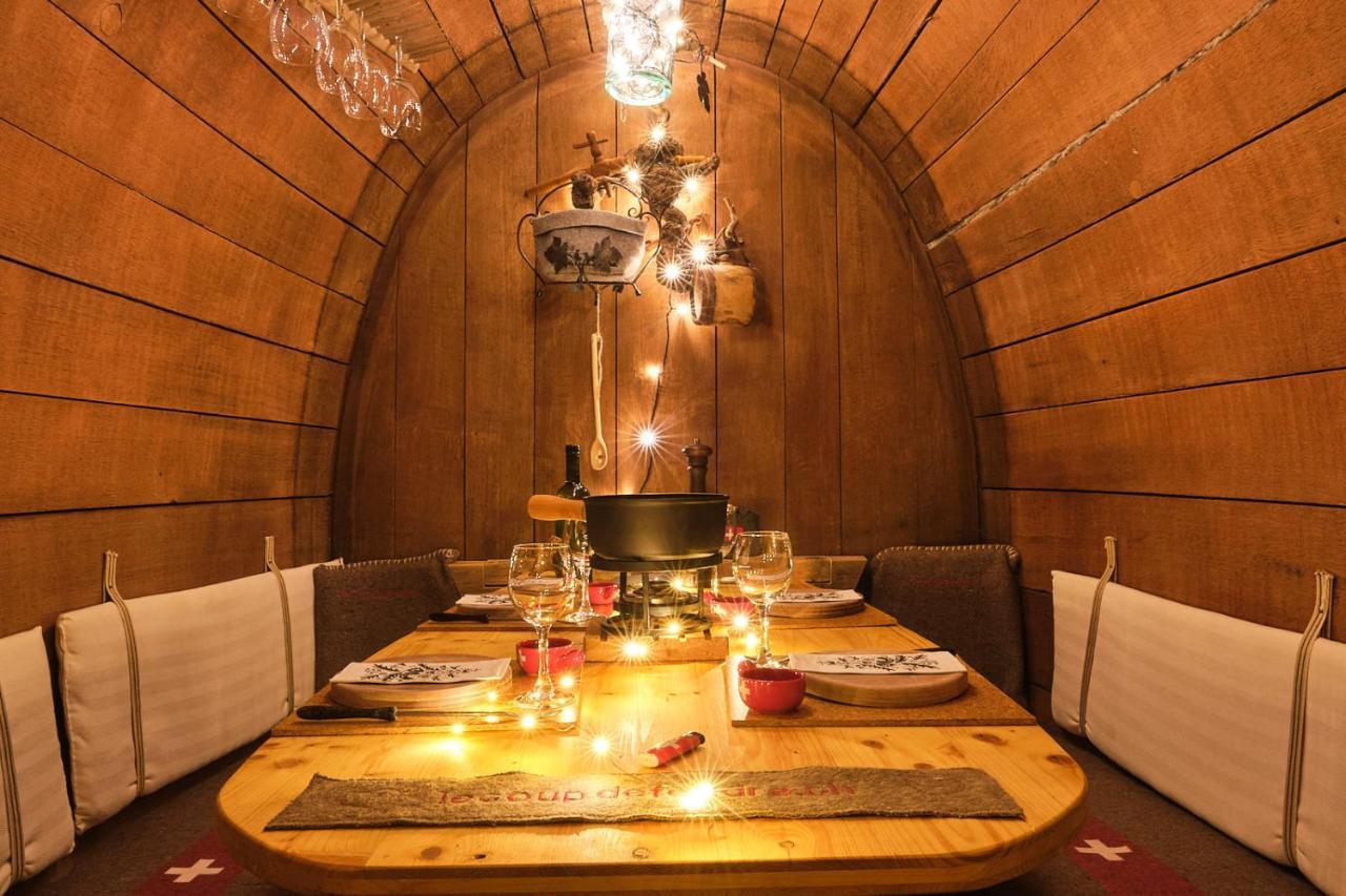 Chalet Diognysos B&B, Boutique Hotel & Wellness Crans-Montana Esterno foto